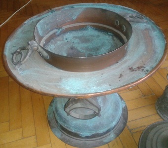 antika bakır mangal