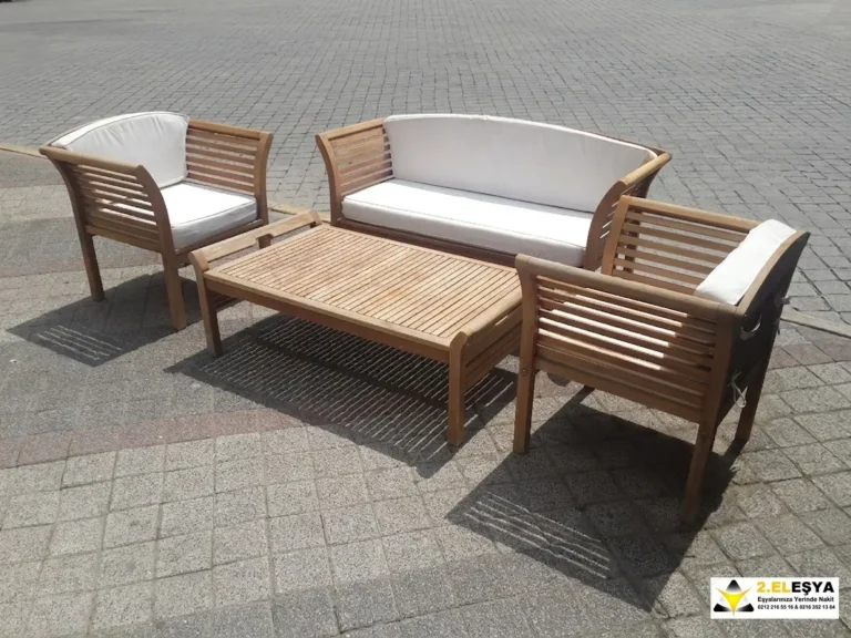 İkinci El Teak Ağacı Koltuk Takımı